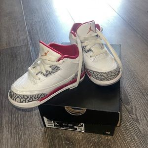 Toddler Jordan 3 Retro size 8c
